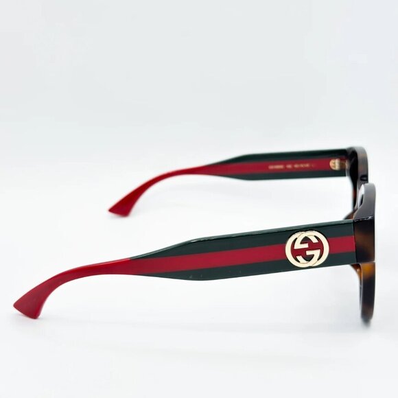 NWT Gucci GG1866SK-002 Havana 56mm Sunglasses main image 4
